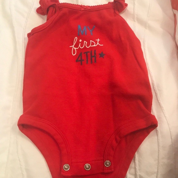 Carter's Other - 4th is July onsie